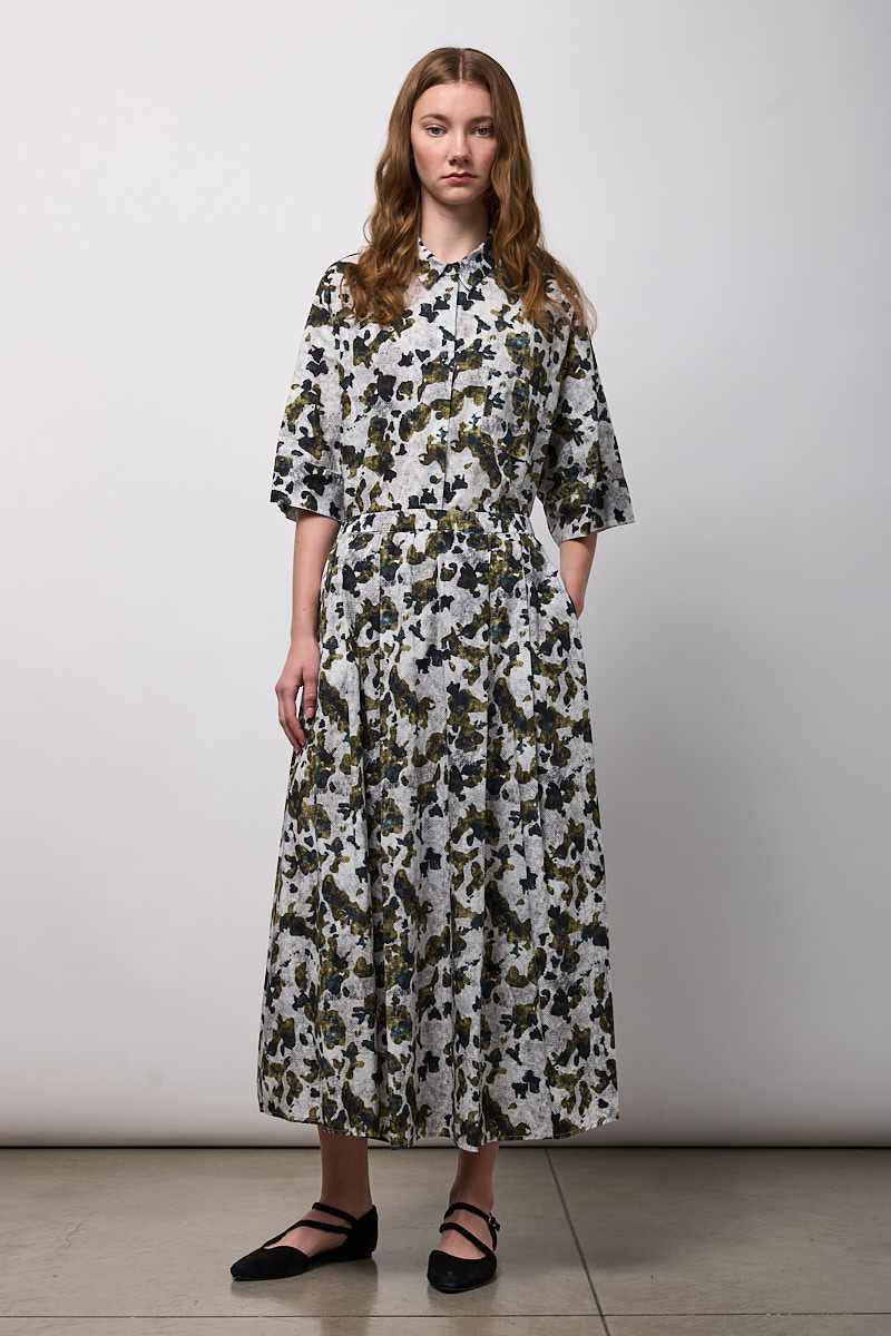 CAMICIA BOXY OVER MEZZA MANICA