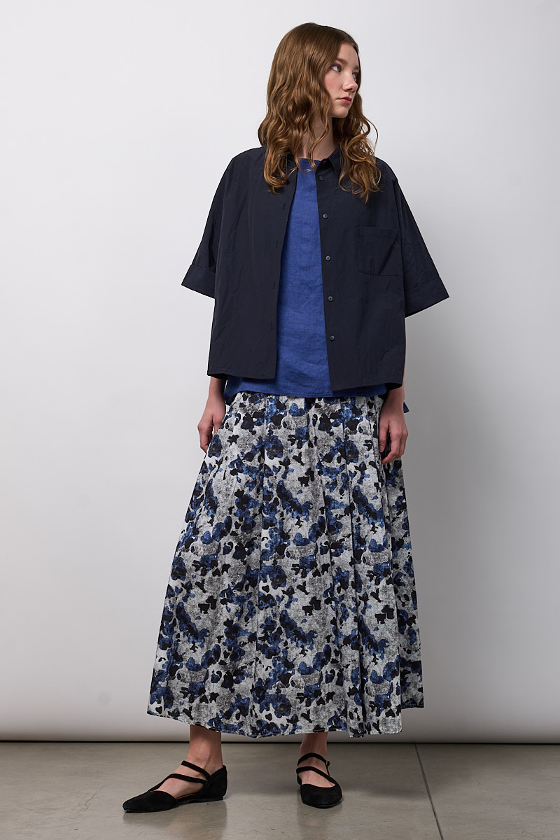 BLUSA GIROCOLLO MEZZA MANICA