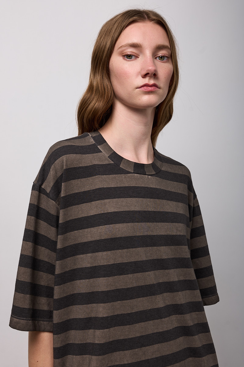 T-SHIRT BOXY GIROCOLLO MANICA CORTA