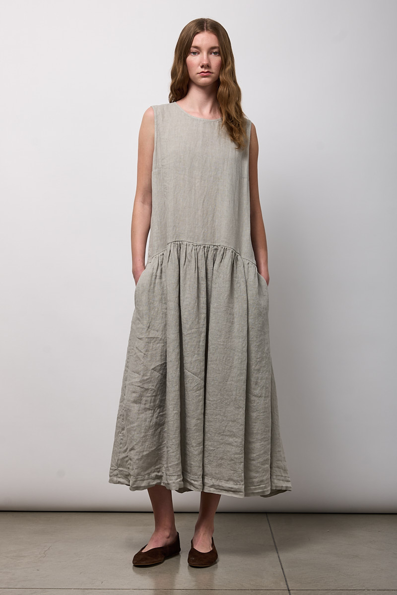 ABITO MIDI SMANICATO