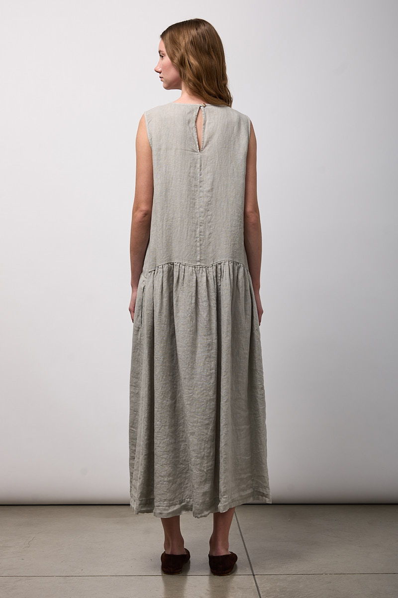 ABITO MIDI SMANICATO