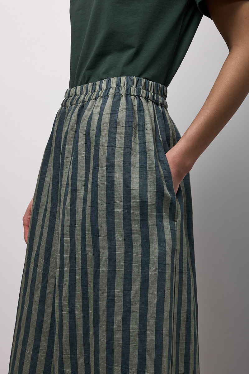 PANTALONE LUNGO GAMBA AMPIA CON ELASTICO