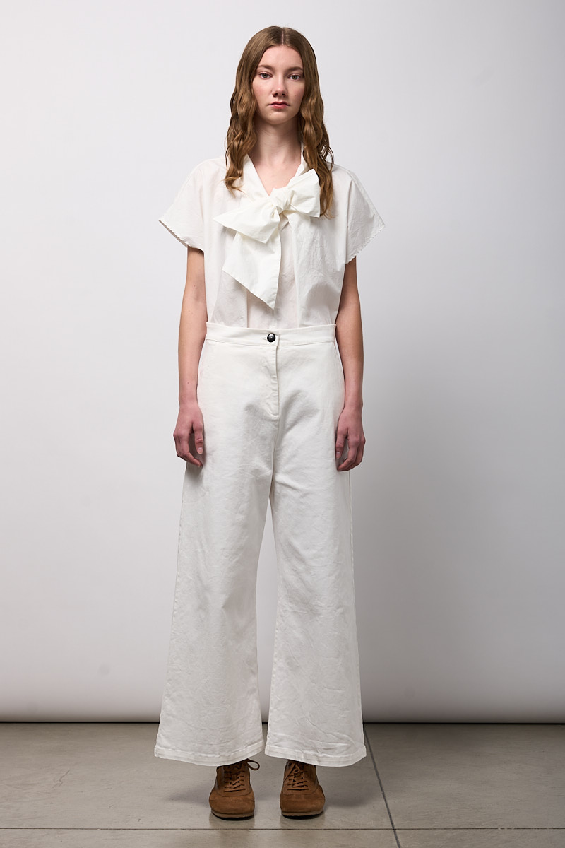 PANTALONE CROP GAMBA AMPIA