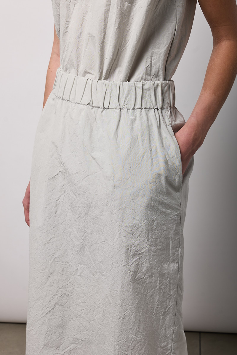 GONNA TUBINO CON ELASTICO IN VITA E SPACCO