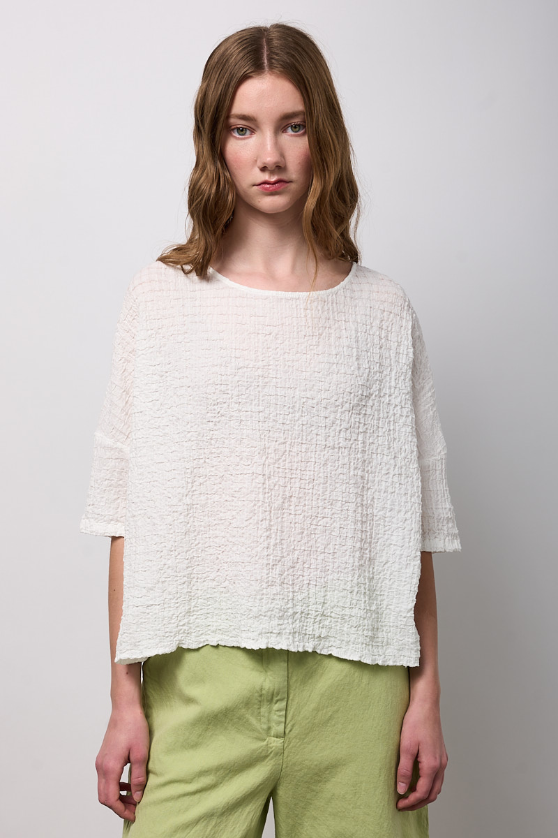 BLUSA SCATOLETTA MEZZA MANICA