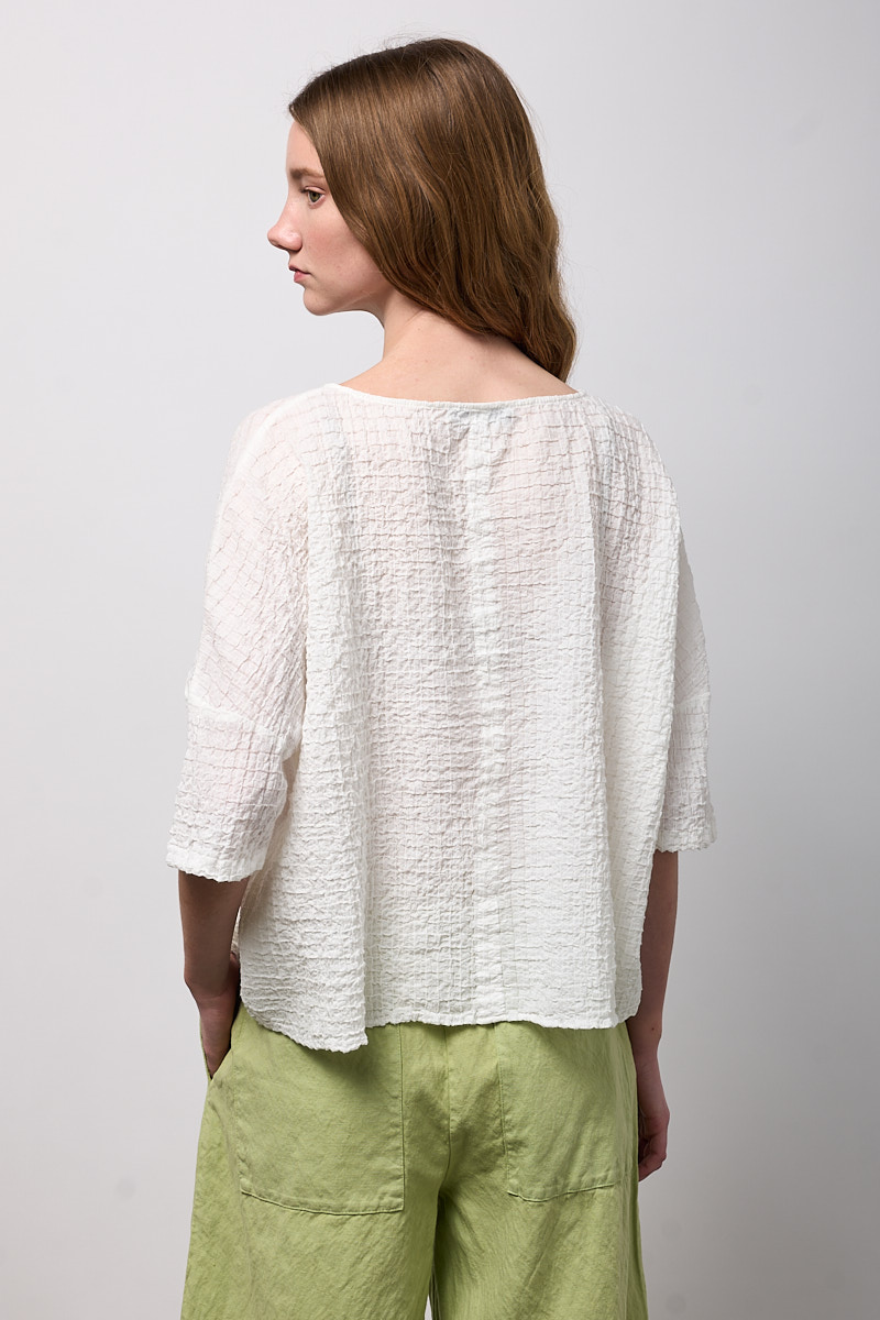 BLUSA SCATOLETTA MEZZA MANICA