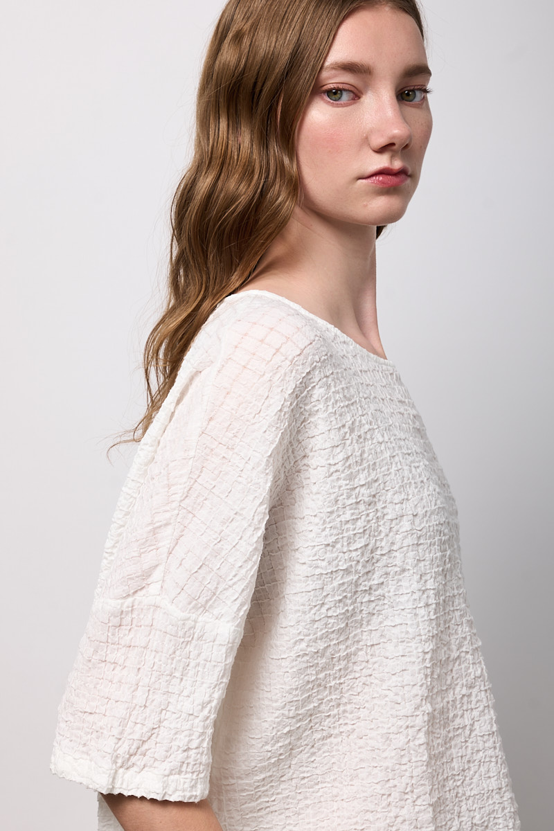 BLUSA SCATOLETTA MEZZA MANICA