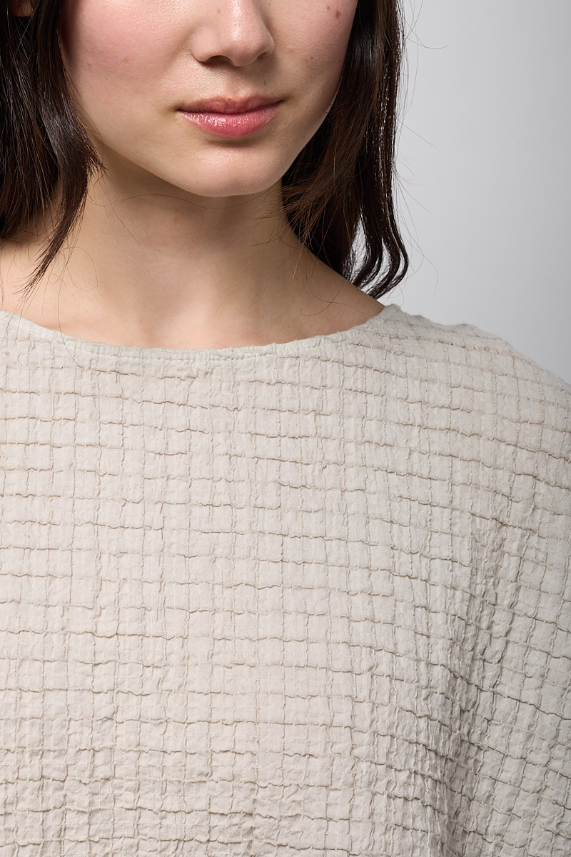 BLUSA SCATOLETTA MEZZA MANICA