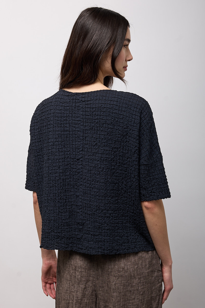 BLUSA SCATOLETTA MEZZA MANICA