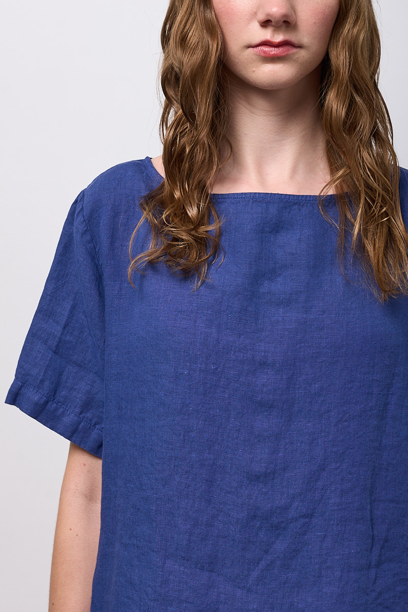 BLUSA GIROCOLLO MEZZA MANICA