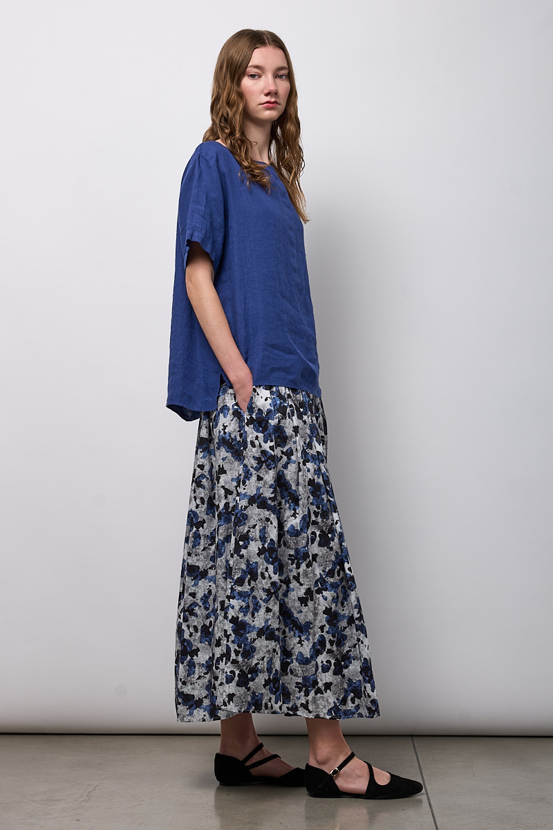 BLUSA GIROCOLLO MEZZA MANICA