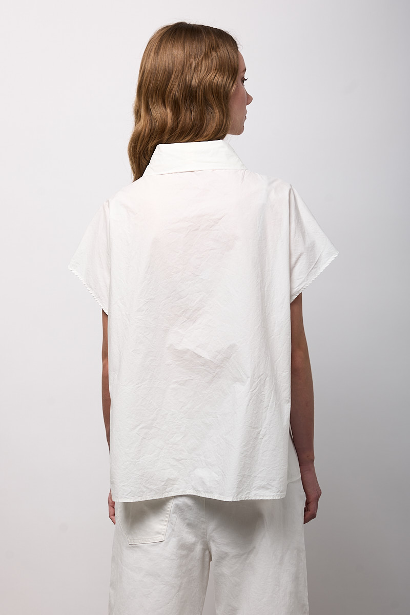 TOP CON COLLO A NASTRO