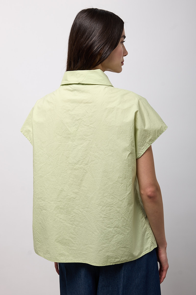 TOP CON COLLO A NASTRO