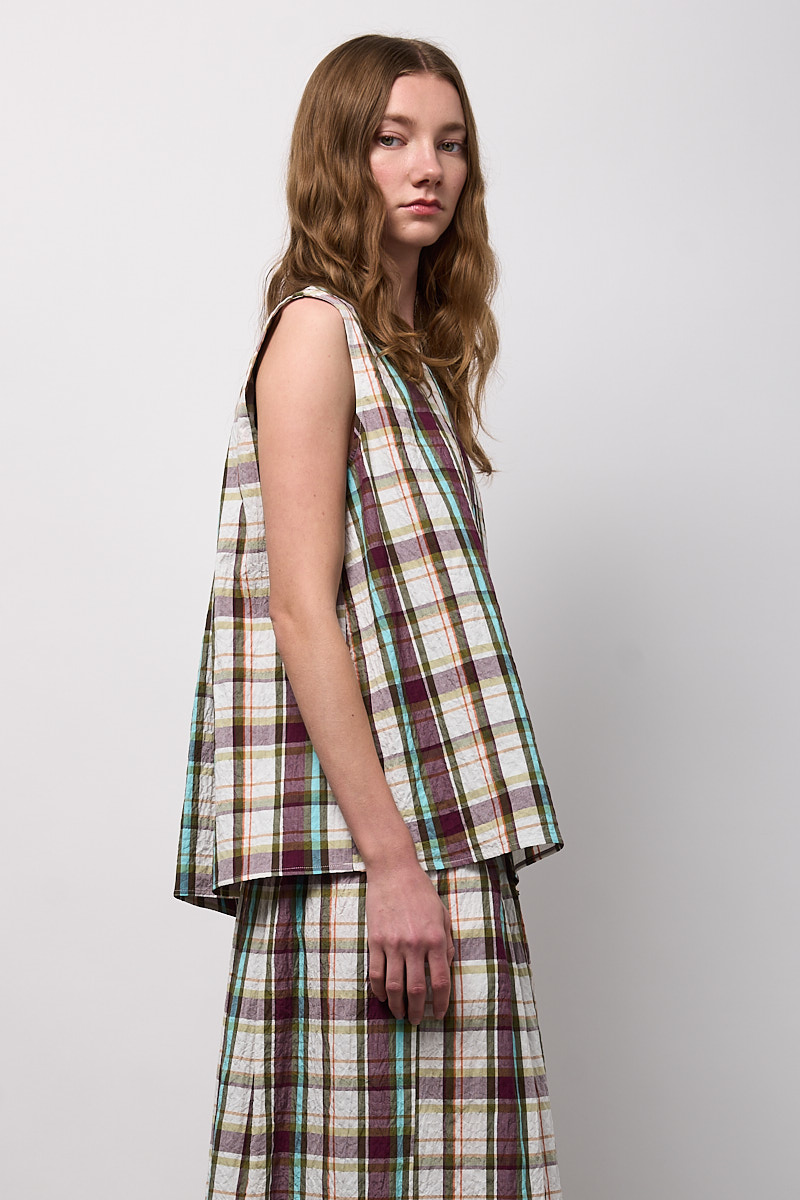 TOP GIROCOLLO PIEGHE DIETRO